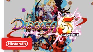 Disgaea 5 Complete – Launch Trailer – Nintendo Switch [upl. by Bambi]