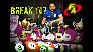 Awais Mithu Break Another 147  Pakistani Player  Snooker 147  Fighters Arena Sports amp Games [upl. by Utta651]