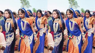 आज की शादी  ठेंचा की बारात डही में  aadiwasi new shadi dance video shadi dance video new [upl. by Morgan]