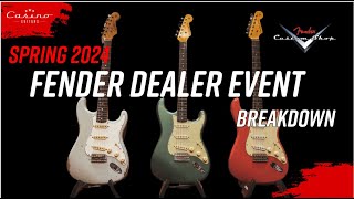 Fender Dealer Event  Spring 2024 [upl. by Airotkciv]