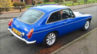 MGB GT V8 1st Drive great sound [upl. by Redan]