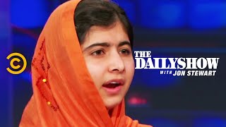 The Daily Show  Malala Yousafzai Extended Interview [upl. by Kingsley]