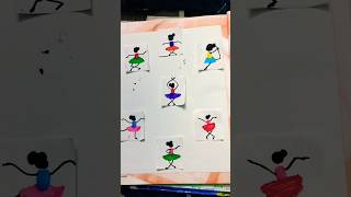 Thumak Thumak flipbook youtubeshorts dance flipbook 😍❤️newshorts artdrawing viralvideo [upl. by Albert793]