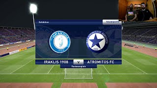 Ηρακλής  Ατρόμητος  PES 2015 ProGamerZ GREEK Ultimate Patch [upl. by Enaed]