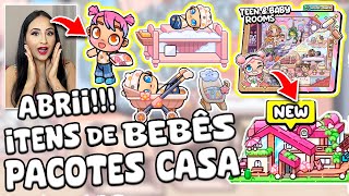 🏡👶 ITENS PARA BEBÊS PACOTES DE DECORAÇÃO DA CASA DE DECORAR DO PAZU AVATAR WORLD  NOVA ATUALIZAÇÃO [upl. by Intirb]