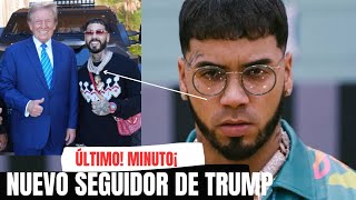 🚨URGENTE  Anuel AA Reaparece en la casa del candidato Donald Trump para Anunciar Su apoyo💥 [upl. by Paulina]