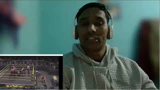 WWE 8 Man Match Facecam Reaction Video in WWE 2K23 [upl. by Ozmo]