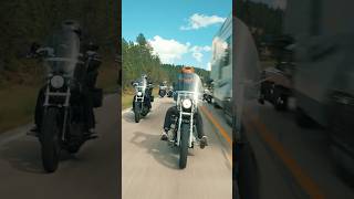 Rollin’ out of the Black Hills with the crew sturgis harleydavidson roadtrip [upl. by Hairahs]