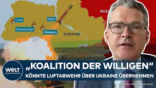 PUTINS KRIEG Ukraine unter Beschuss – Kiesewetter plädiert für Luftabwehr über der Westukraine [upl. by Alejna135]