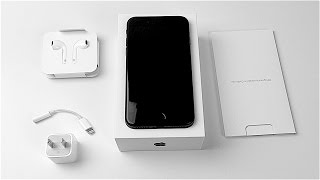 iPhone 7 Unboxing Matte Black [upl. by Boykins]