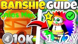 Banshie Guide Weapon Fighting Simulator [upl. by Akimyt511]