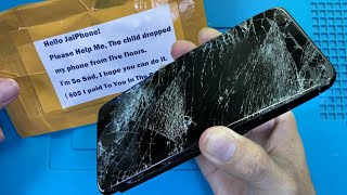 Restore iPhone 7 Plus  Restoration Destroyed Phone  Rebuild Broken Phone [upl. by Gnuh]