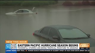 Eastern Pacific hurricane season can fuel Arizona monsoons [upl. by Sauls]