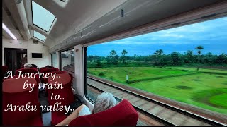 Journey by train to Araku valley  Travel [upl. by Litsyrk247]