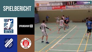 SPIELBERICHT TSV Weddingstedt vs FC St Pauli  SPRUNGWURFTV [upl. by Edac204]