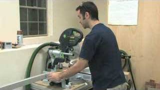 53  Reviewing Miter Saw Safety with the Festool Kapex [upl. by Golanka]