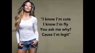 Nicki Minaj  Im Legit ft Ciara Lyrics [upl. by Murrah]