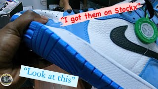 EXPOSING FAKE JORDAN 1s BUYING TOP 3 1s [upl. by Rawley]