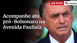 Acompanhe ato próBolsonaro na Avenida Paulista [upl. by Okihcas]