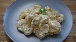 Kartoffelsalat westfälisch zB für Heiligabend Rezept und Anleitung [upl. by Yelhsa625]