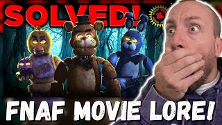 FNAF MOVIE LORE Film Theory I Solved the FNAF Movie FIRST REACTION [upl. by Htessil691]