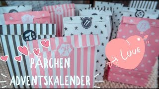 DIY PÄRCHENFREUNDE Adventskalender Schnell amp einfach selbstgemacht  Ideen zum Befüllen [upl. by Aneloc418]