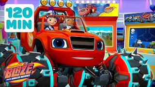 Blazes ARCADE 🕹️ 2  Crushers Robot Game Missions amp MORE 🤖  Blaze and the Monster Machines [upl. by Nipahc]