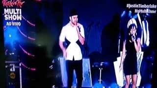 Rock in Rio 2013 Justin Timberlake Dance and Shout Michael Jackson [upl. by Annavoig]