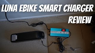 Luna 48V Ebike Smart Charger Unboxing Specs First Review [upl. by Pantin276]