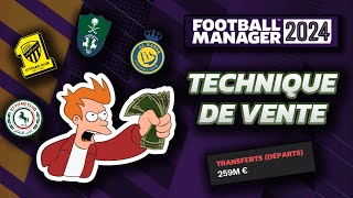 FM24 COMMENT BIEN VENDRE DANS FOOTBALL MANAGER 2024 [upl. by Enyrhtac]