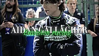 Aidan Gallagher scenepacks Envision Racing  4K quality [upl. by Aihsoek]