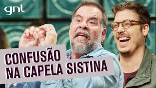 Leandro Hassum relembra episódio traumático na Capela Sistina  Que História é essa Porchat [upl. by Enitsenre]