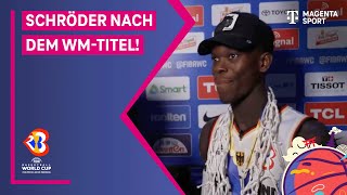 quotIch will nichts mehr über meinen Namen hörenquot  FIBA BasketballWM 2023  MAGENTA SPORT [upl. by Cirre]