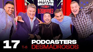 Nayo Escobar Rogelio Ramos y Fernando Lozano en ZDD con Mike Salazar T6 Ep17 PODCASTERS [upl. by Telfer]