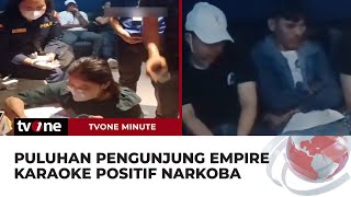 Empire Karaoke Dirazia Polisi 20 Pengunjung Positif Narkoba  tvOne Minute [upl. by Narcho202]