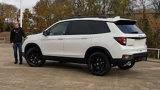 2024 Honda Passport Black Edition  Is It The BEST MidSize TwoRow SUV [upl. by Zindman]