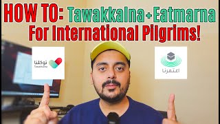 How To Register Tawakkalna and Eatmarna For International Pilgrims Tourist Visa in 2021 amp 2022 [upl. by Camden]