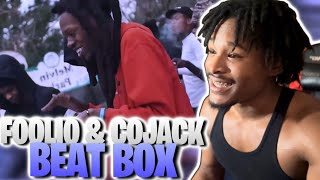 FOOLIO amp COJACK  BeatBox Official Music Video REACTION [upl. by Chesnut52]