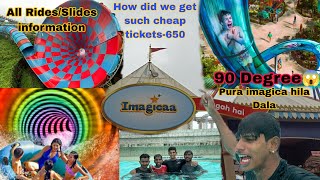 Imagica Water Park Khopoli  Aqua Magica  All RidesSlides  Best Offer Tickets Price  Full Tour [upl. by Ikcaj]