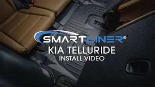 SMARTLINER Kia Telluride Floor Mats amp Cargo Liners Install Video [upl. by Emmer]