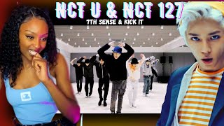 PRO DANCER REACTS to NCT U  7th Sense amp NCT 127  Kick It [upl. by Ttimme]