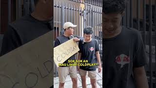 Tiket Coldplay  Himbauan nopek novian untuk warga karisidenan yang mau nonton coldplay [upl. by Anitsuj]