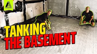 Basement Tanking Windows and External Door Fitting [upl. by Cutcliffe]