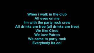 LMFAO  Shots ft Lil Jon Lyrics [upl. by Willamina]