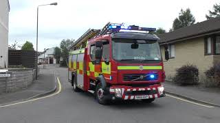 Scottish Fire amp Rescue Service Dunblane RP60reg Volvo FL Turnout September 2021 [upl. by Konrad]