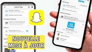 Comment créer un compte à rebours dans SnapChat  Comment Définir un Compte à rebours sur Snapchat [upl. by Nylyak]