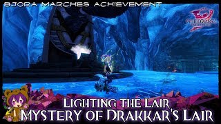 Guild Wars 2  Mystery of Drakkars Lair Luminiferous  Lighting the Lair achievement [upl. by Grewitz38]