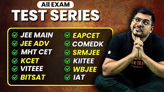 All in One TEST SERIES for JEE Mains JEE Advanced WBJEE MHT CET BITSAT and VITEEE [upl. by Queena911]