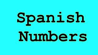 Spanish Numbers  Count to 20  Spanish Language for beginners [upl. by Leinadnhoj]