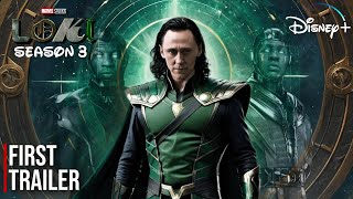 Loki Season 3  First Trailer 2025  Tom Hiddleston  Marvel Studios Concept [upl. by Cull]